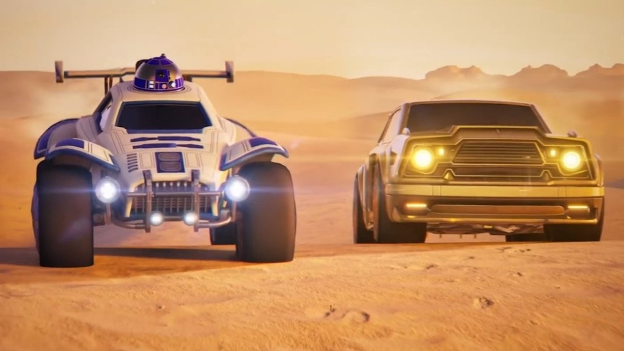 Rocket League-Trailer zeigt, wie ihr als Star Wars-Droiden kicken könnt