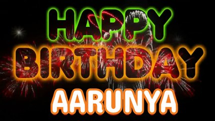 AARUNYA Happy Birthday Song – Happy Birthday AARUNYA - Happy Birthday Song - AARUNYA birthday song