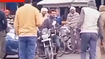 सभंल: दो बाइकों की आमने-सामने की भिड़ंत, दो लोग घायल जानें क्या रही वजह