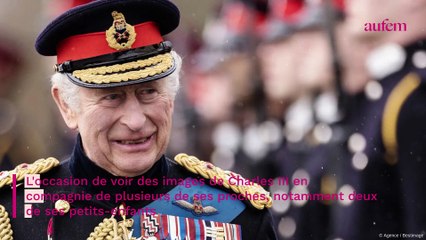 Charles III grand-père attentionné : des photos inédites avec George et Charlotte dévoilées