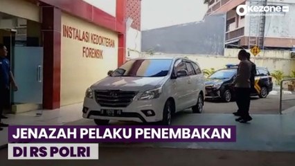 Penembakan di Kantor MUI, Jasad Terduga Pelaku Tiba di  RS Polri Kramat Jati