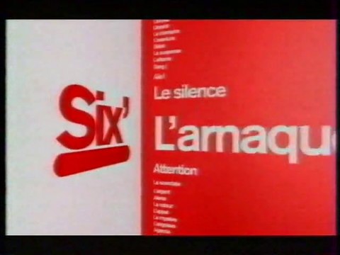 M6 - 6 Juin 2009 - Programmes courts, pubs, Turbo (Dominique Chapatte), teasers, météo, JT Six