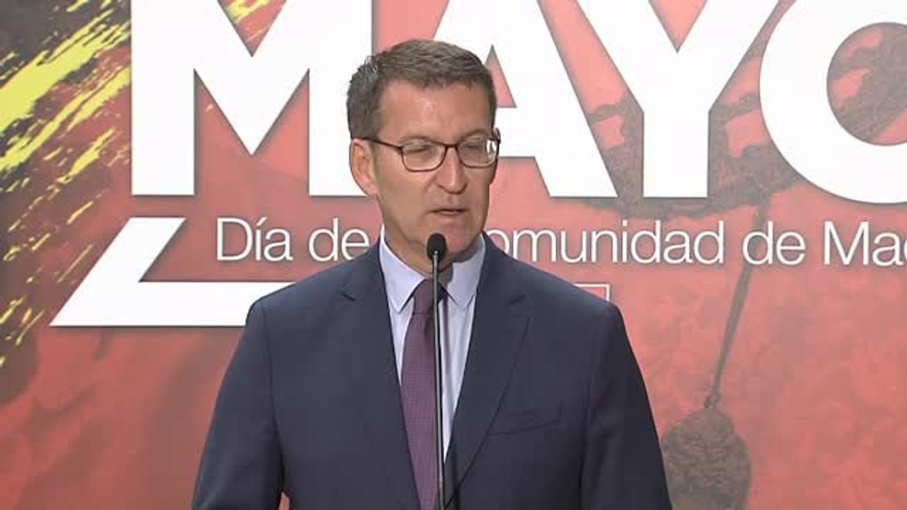 Feijóo: "Ante la falta de respeto institucional del Gobierno, debemos ser respetuosos"