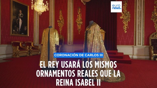 El rey Carlos III vestirá los mismos ornamentos reales que la reina Isabel II en su coronación