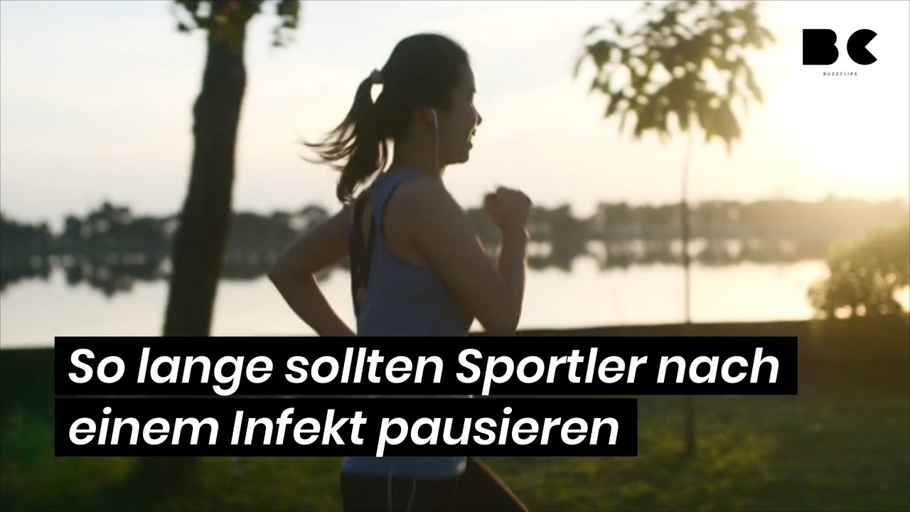 So lange sollten Sportler nach einem Infekt pausieren