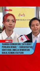 Diarah Bayar Ganti Rugi, Amelia Henderson Bakal Kemuka Rayuan