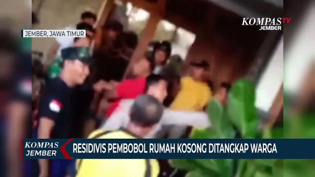 Seorang Pencuri Spesialis Rumah Kosong Nyaris Diamuk Warga