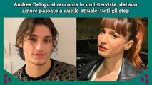 Andrea Delogu si racconta in un intervista, dal suo amore passato a quello attuale, tutti gli step