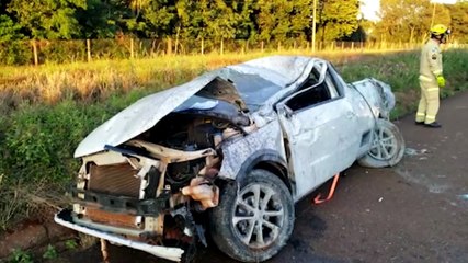 Gravíssimo acidente de trânsito é registrado na rodovia BR-467