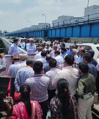 महानदी के जल बंटवारा को लेकर ट्रिब्यूनल की टीम कोरबा पहुंची, बांगो बांध और दर्री बरॉज को देखा