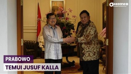 Prabowo Sambangi Kediaman Jusuf Kalla, Bahas Apa?
