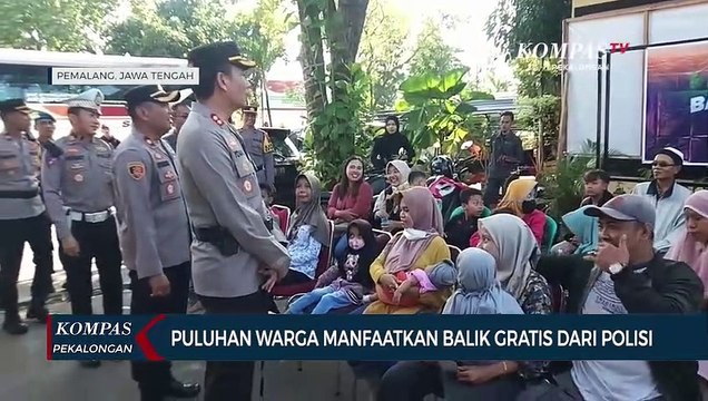 43 Pemudik Asal Pemalang Ikut Program Balik Mudik Gratis dari Polres Pemalang