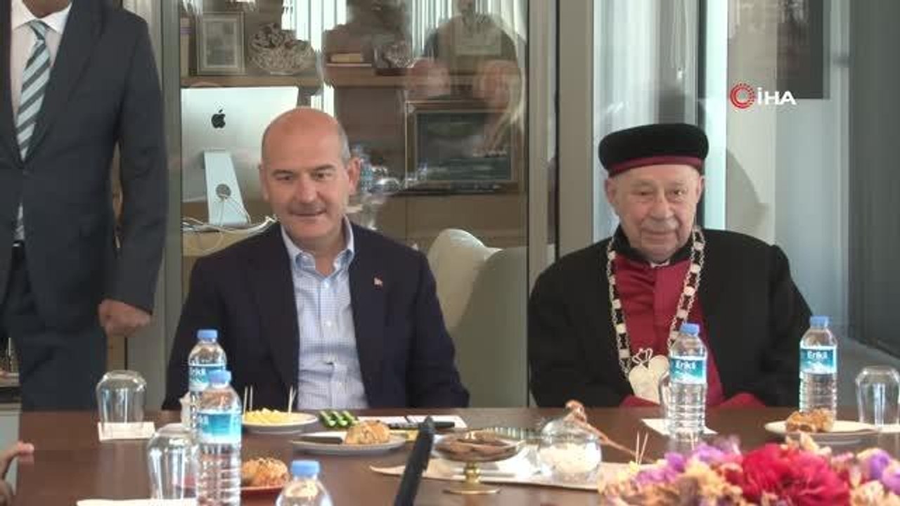 Bakan Soylu Türk Musevi Cemaati ile bir araya geldi