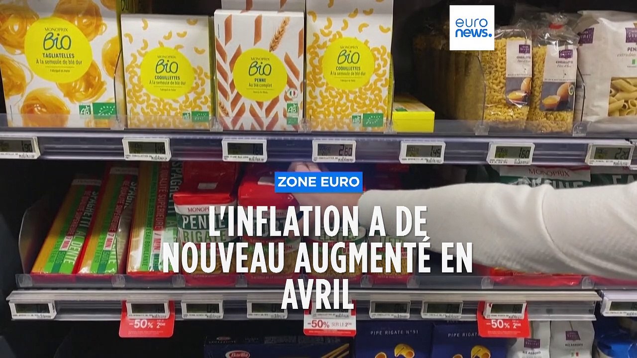 Zone euro : l'inflation repart à la hausse en avril, à 7% sur un an (Eurostat)