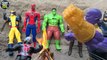 Superheroes Avengers, Spider-man vs Thanos, Hulk, Venom, Captain America, Iron-Man, Thor, kids toys