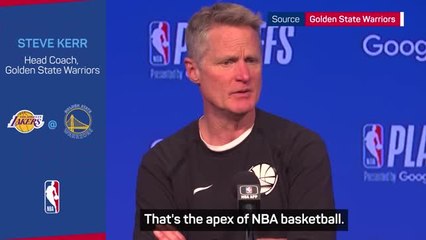 Kerr compares Curry v LeBron to all-time great NBA rivalries