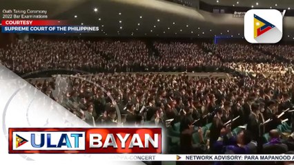 Halos 4K na mga bagong abogado, nanumpa na