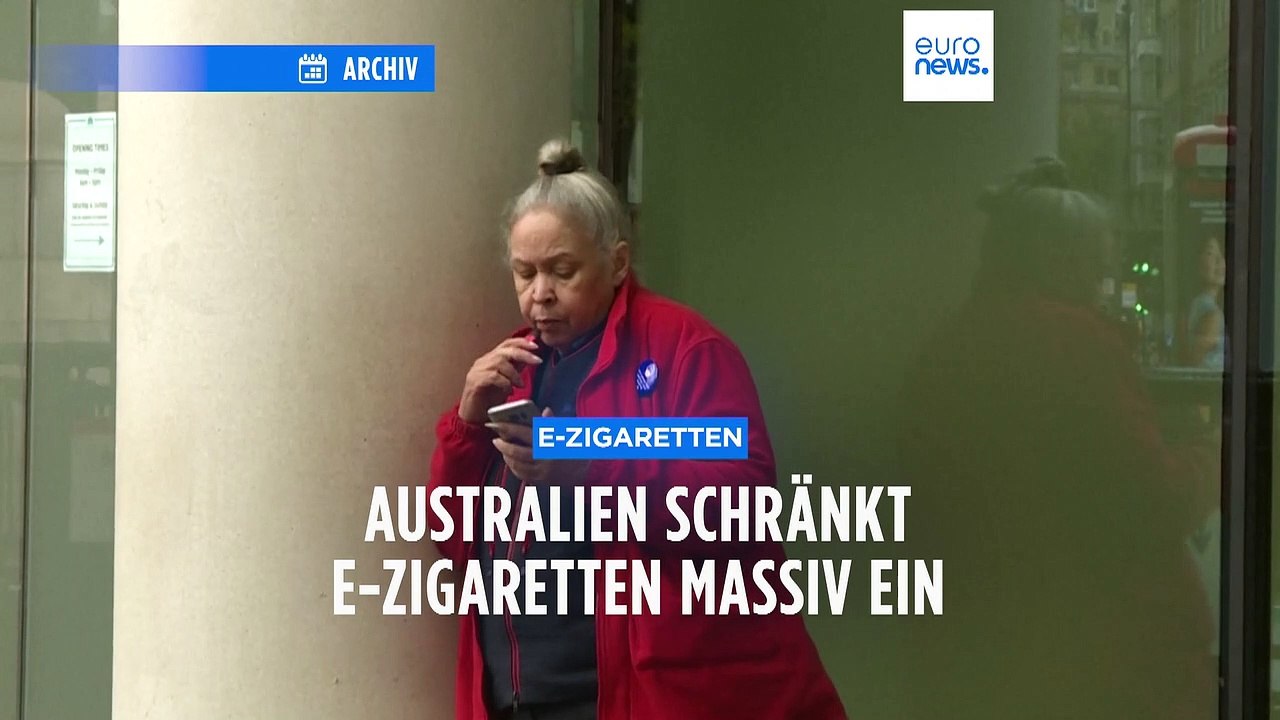 Ausgedampft: Australien schränkt vapen massiv ein