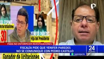 Yenifer Paredes: Fiscalía pide que no se comunique con Pedro Castillo y otros investigados