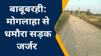 मधुबनी: बाबूबरही के ग्रामीण इलाकों की सड़क जर्जर होने से राहगीर परेशान
