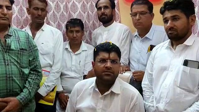 जेजेपी नेता दुष्यंत चौटाला के इस बयान से राजस्थान की राजनीति में पैदा हुई हलचल #Nagaur #Video