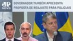 Tarcísio de Freitas entrega projetos de lei aos deputados; Cristiano Beraldo e Schelp analisam