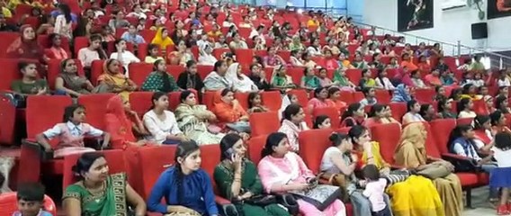 कार्यक्रम में मौजूद मातृ शक्ति