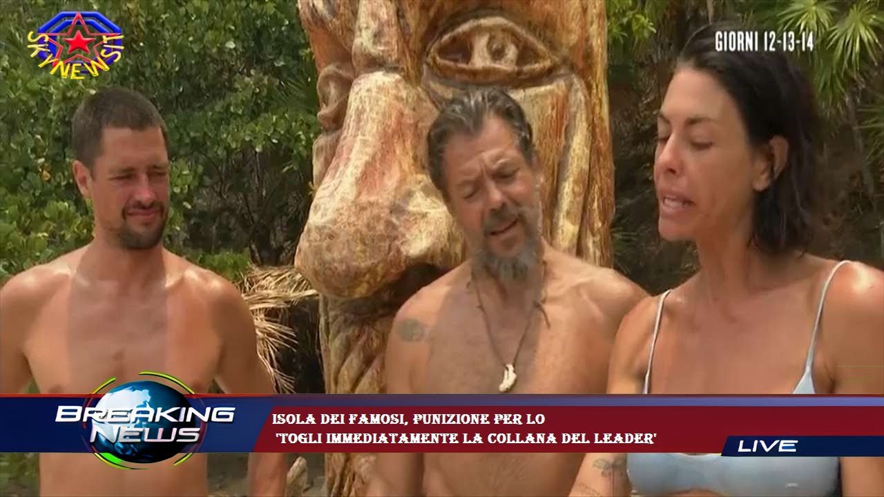 Isola dei famosi, punizione per Lo  'Togli immediatamente la collana del leader'