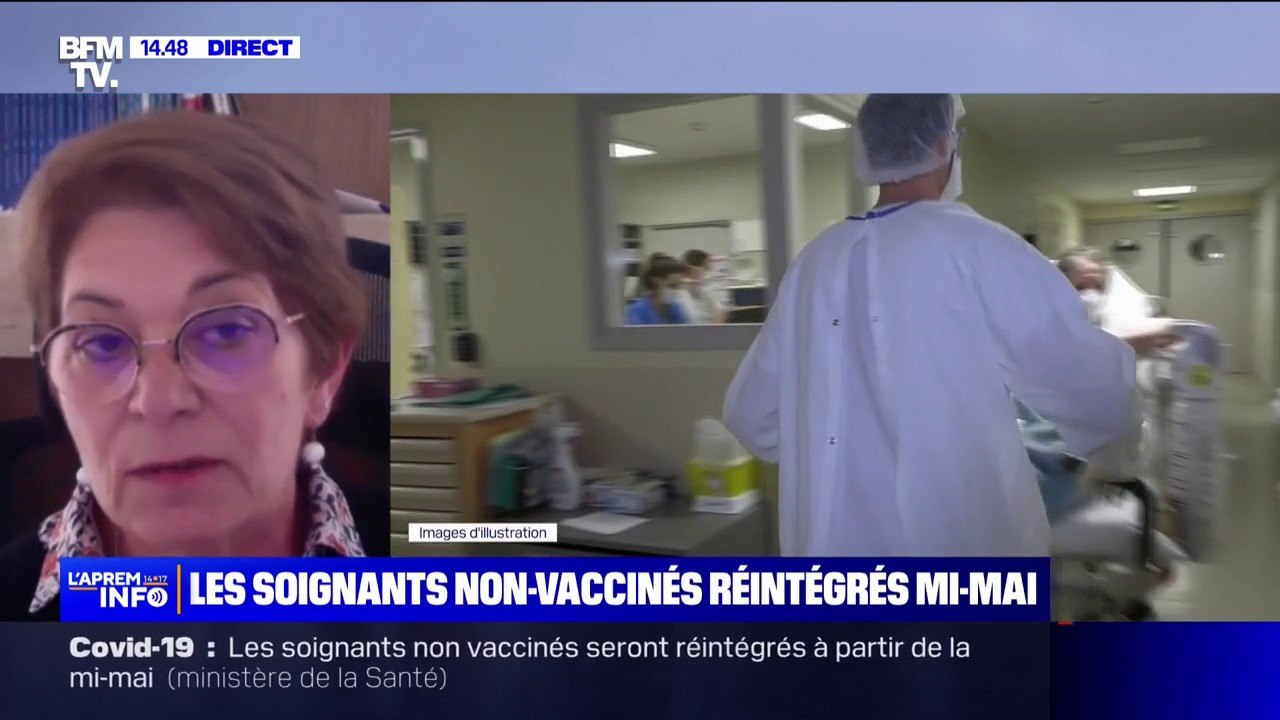 Réintégration des soignants non-vaccinés: "La levée de cette obligation  pose un problème de santé publique" pour la fédération nationale des  infirmiers - Vidéo Dailymotion