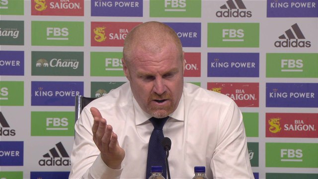 Dyche lauds performance in Leicester draw but Everton remain in drop zone