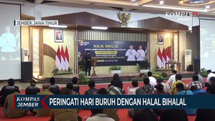 Peringati Hari Buruh dengan Halal Bihalal, Merajut Harmoni Buruh dan Pemerintah