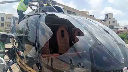 डीके शिवकुमार के हेलीकॉप्टर से टकराई चील, आपात लैंडिंग