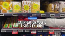 La inflación europea repunta en abril hasta el 7 %  antes de la decisión sobre los tipos de interés