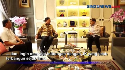 Usai Bertemu Jusuf Kalla, Prabowo Tegaskan Ingin Melanjutkan Silaturahmi