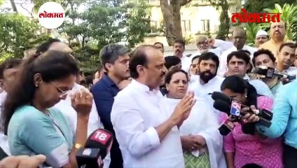 पवार असं बोलले  की, गंभीर वातावरणातही  हशा पिकला