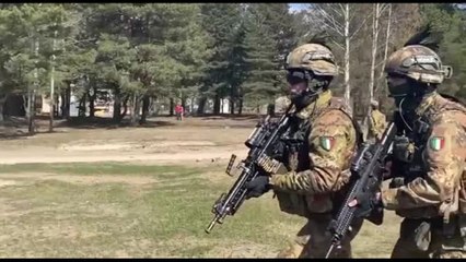 Base Nato in Lettonia: "Qui difendiamo il fianco Est dell'Alleanza"