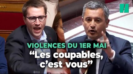 À l’Assemblée, la majorité et la Nupes se renvoient la responsabilité des violences du 1er mai