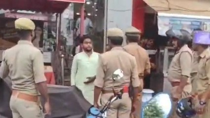 अमेठी: पुलिस की चप्पे-चप्पे पर नजर, चलाया सघन चेकिंग अभियान