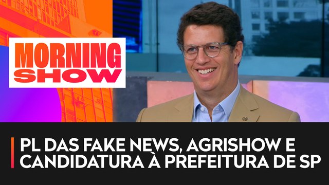 Ricardo Salles é o entrevistado do Morning Show; confira na íntegra