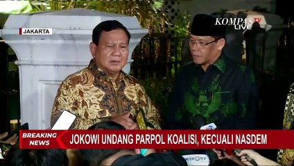 Usai Pertemuan dengan Jokowi, Prabowo: Tak Ada Bahas Politik, Hanya Titip Pesan untuk Selalu Rukun