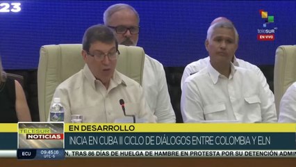 Bruno Rodríguez: El Gobierno de Colombia y el ELN pueden contar con el compromiso de Cuba