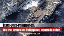 Les USA transfères des navires et des avions militaires aux Philippines.