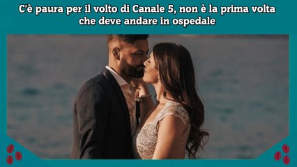 C'è paura per il volto di Canale 5, non è la prima volta che deve andare in ospedale