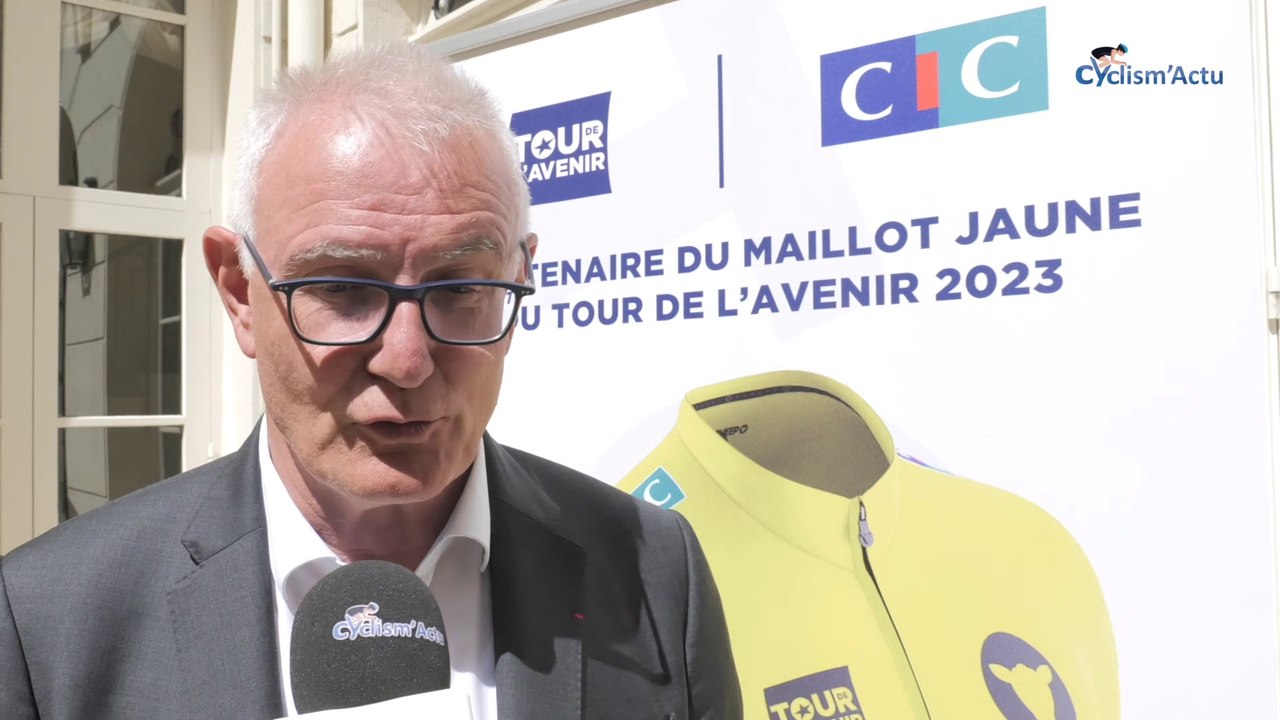 Tour de l'Avenir 2023 - Daniel Baal : "Nous sommes très heureux d’accompagner le Tour de l’Avenir et de contribuer à sa nouvelle dynamique sportive. Le CIC a pour habitude de soutenir les entrepreneurs"