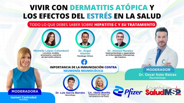 Vivir con dermatitis atópica y los efectos de estrés en la salud | #ExpertosEnSalud