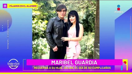 El emotivo mensaje que manda Maribel Guardia a su hijo Julián Figueroa por su cumpleaños