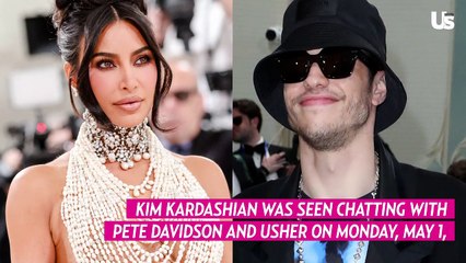Exes Kim Kardashian and Pete Davidson Are All Smiles During Met Gala Run-In