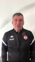 Réaction du coach après la victoire 2/1 face Créteil.
