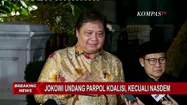 Usai Penuhi Panggilan Jokowi Bersama Ketua Parpol di Istana Merdeka, Begini Kata Airlangga!