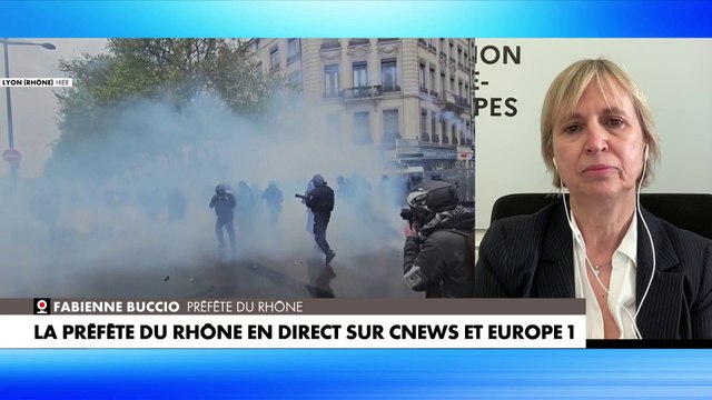 Fabienne Buccio : «Hier, à Lyon, c'était la manifestation la plus violente depuis le début du mouvement contre la réforme des retraites»